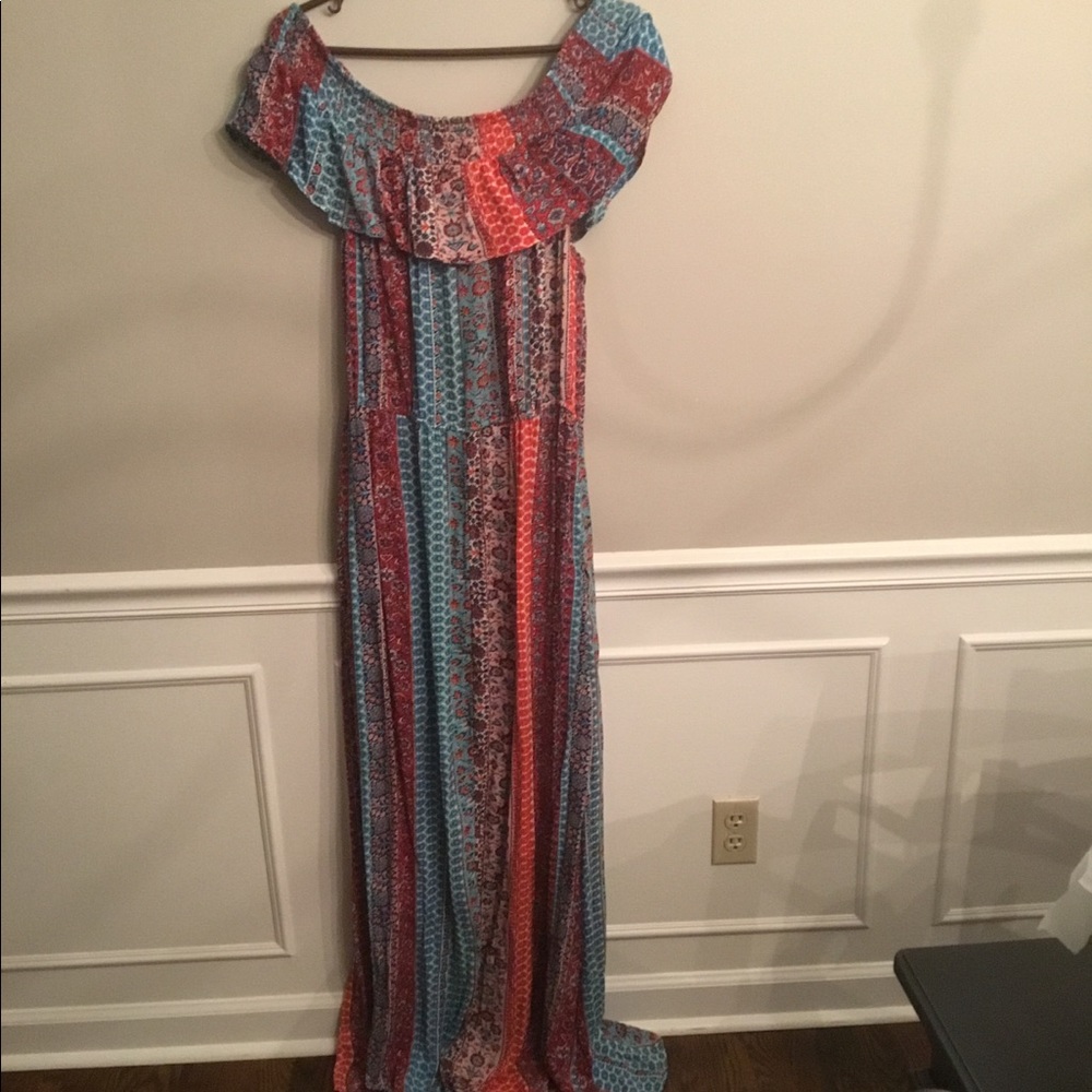 Off the shoulder dress